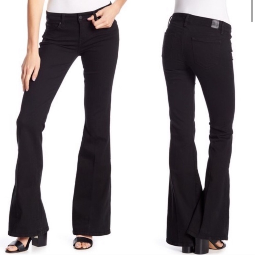Level 99 Dahlia Flare Black Jeans NWOT
